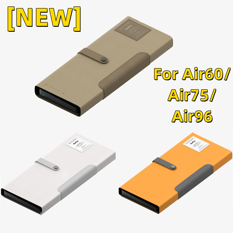 Yellow Laptop Accessories - Эксклюзивный кожаный чехол Nuphy NuFolio V3
