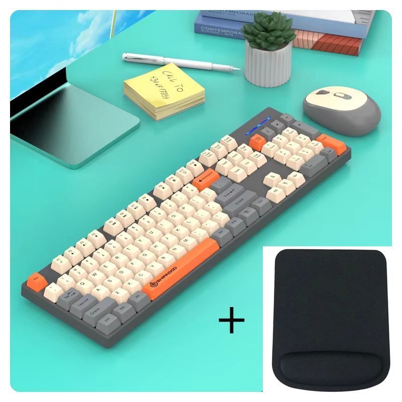 Laptop Accessories Combo Set - Беспроводной игровой комплект Shipadoo: клавиатура и
