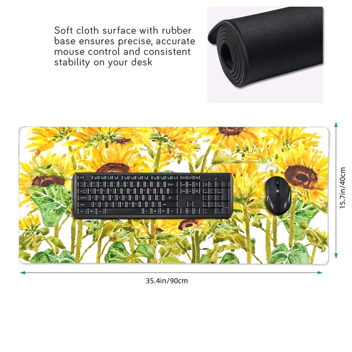Большой коврик для мыши с ярки – обзор и цена Yellow Laptop Accessories