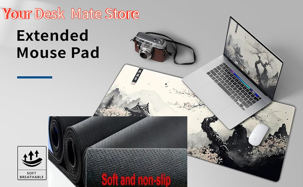 Черно-белый коврик для мыши Ba – обзор и цена Yellow Laptop Accessories