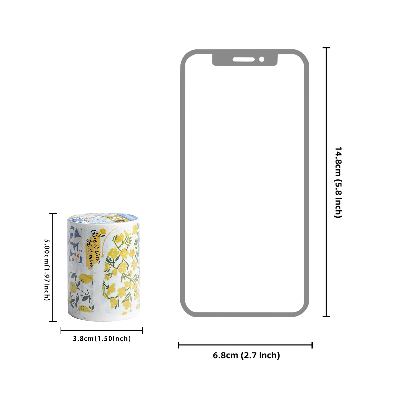 Декоративная лента Etori Life  – обзор и цена Yellow Laptop Accessories