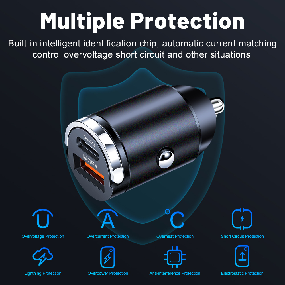 Миниатюрное автомобильное заря – обзор и цена Usb C Power Adapter