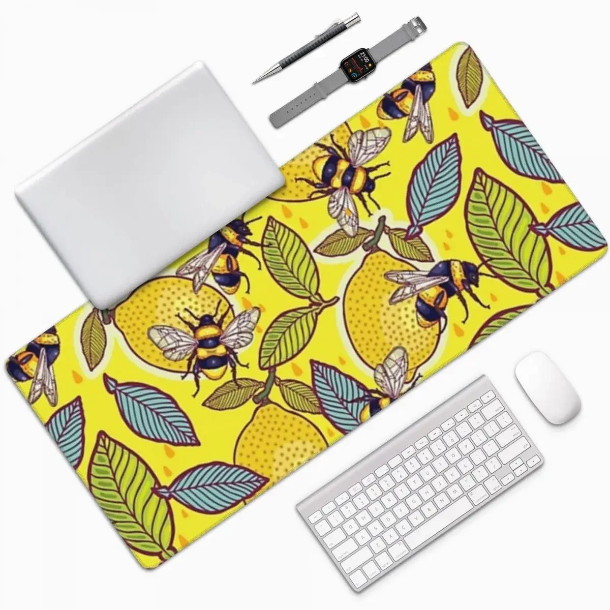 Желтый лимон и пчелиный сад бо – обзор и цена Yellow Laptop Accessories