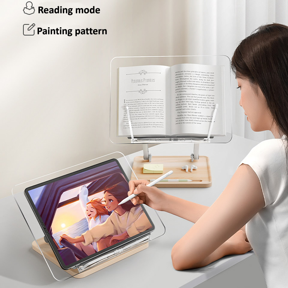 Деревянная подставка для чтени – обзор и цена Laptop Ergonomic Accessories