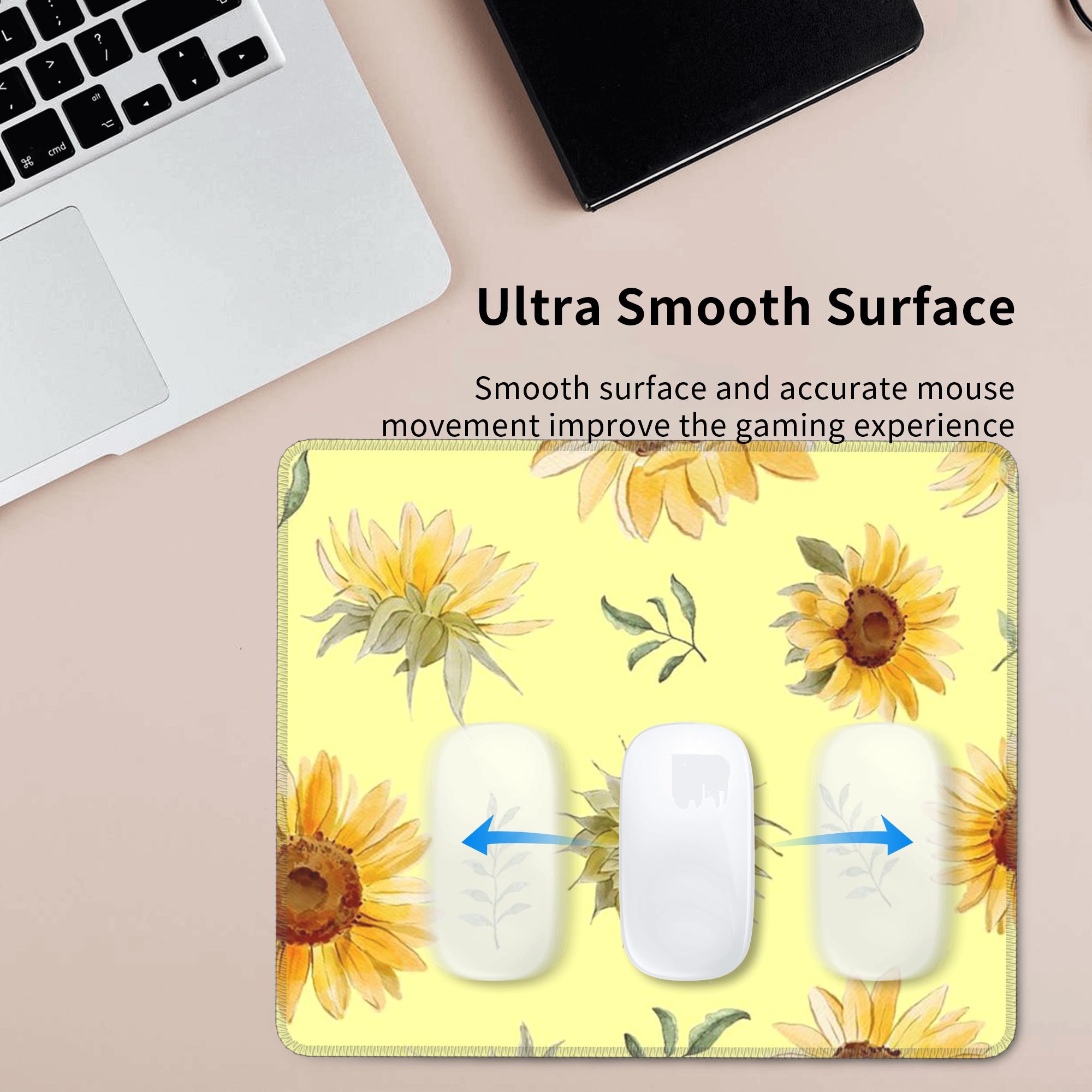 Ярко-желтый коврик для мыши с  – обзор и цена Yellow Laptop Accessories